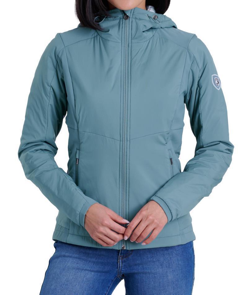 Aktivator Hoody - Womens - Mineral Blue 1