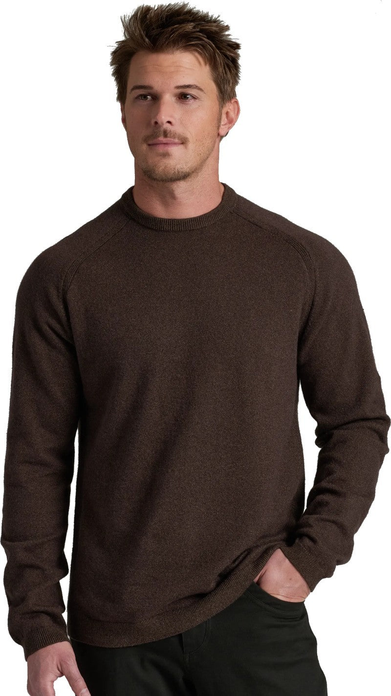 Alibi Sweater - Mens - dark roast 1