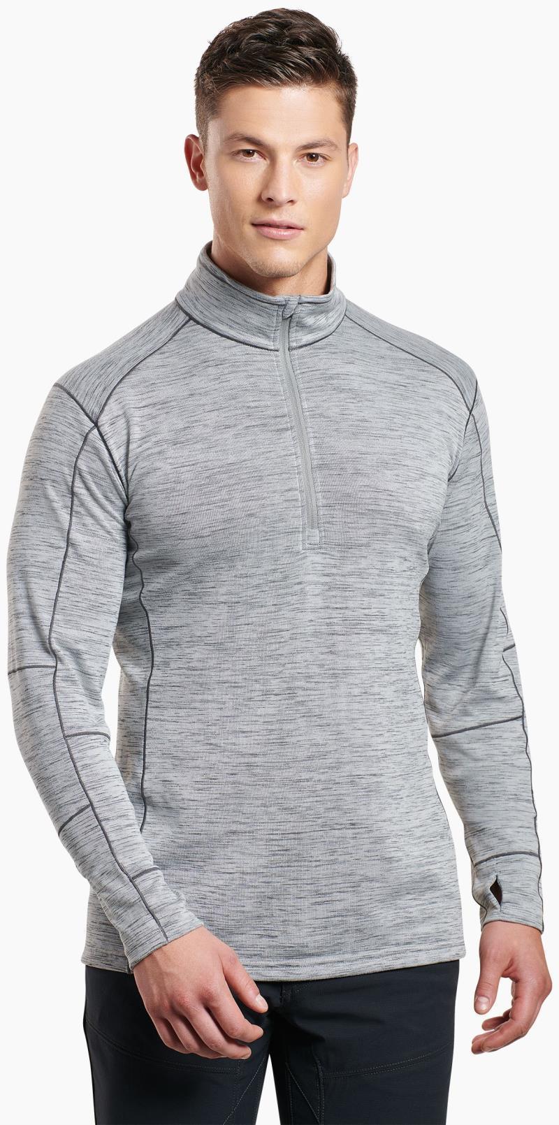 Alloy 1/4 Zip - Mens - Cloud Gray 1