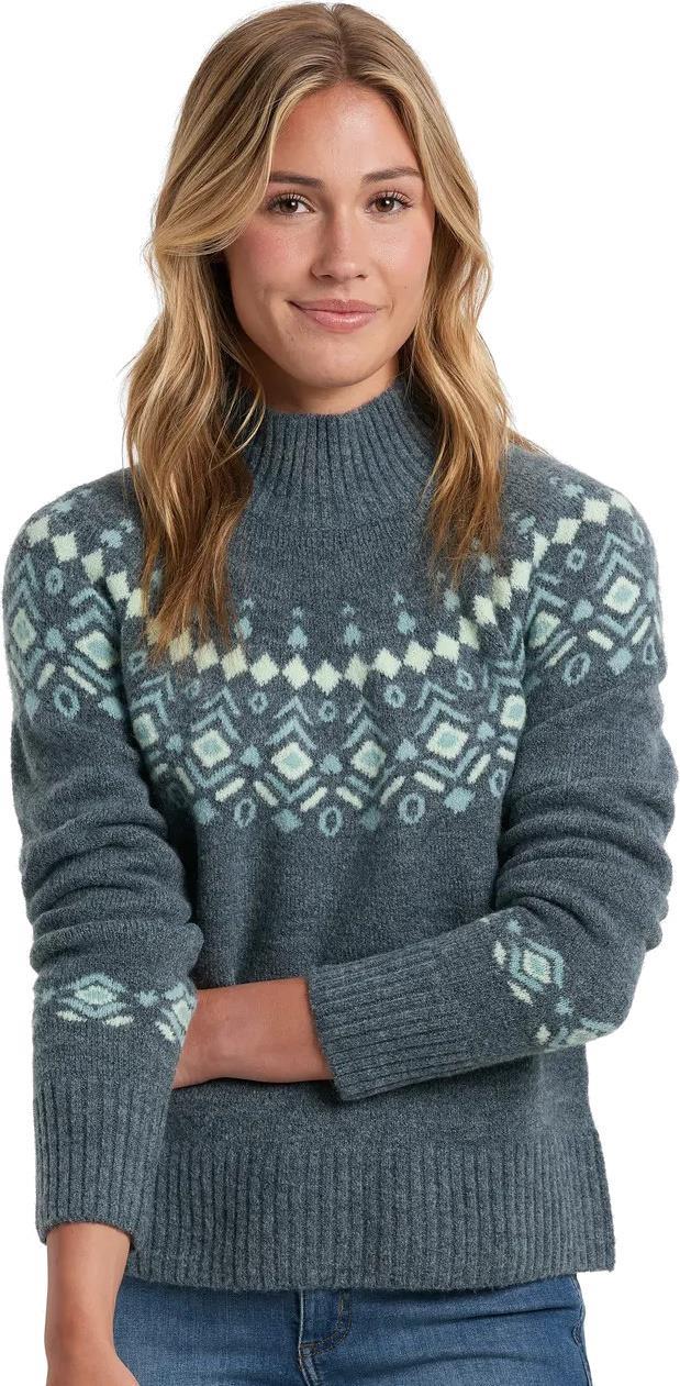 Alpina Sweater - Womens - mineral blue 1