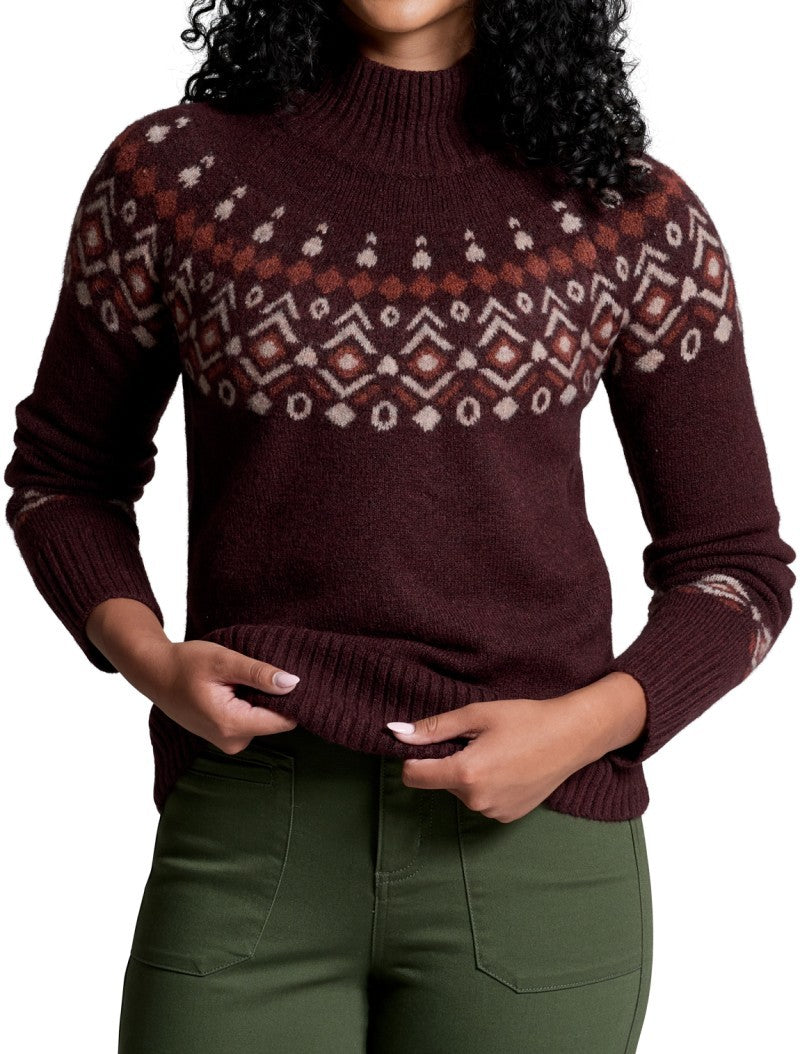 Alpina Sweater - Womens - raisin 1