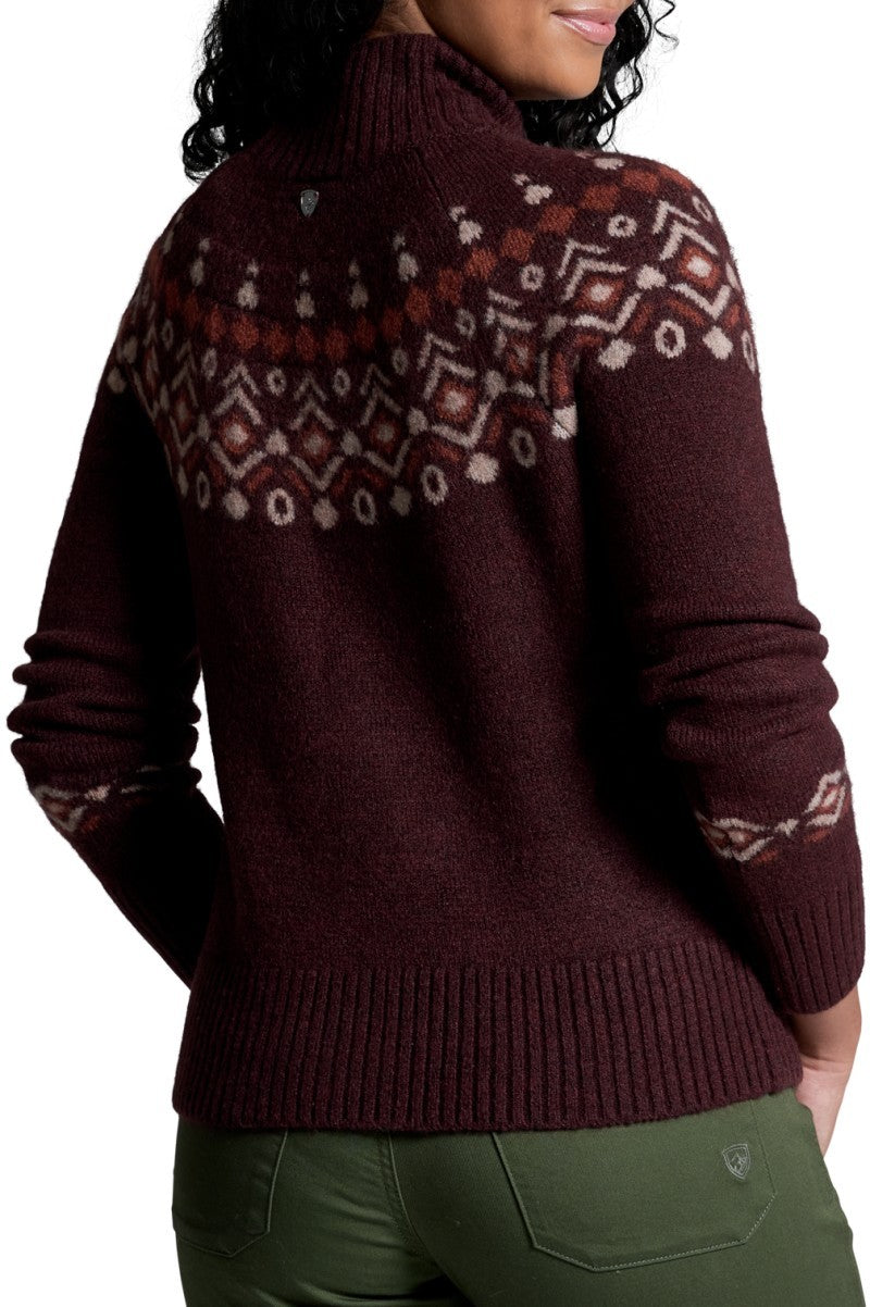 Alpina Sweater - Womens - raisin 1
