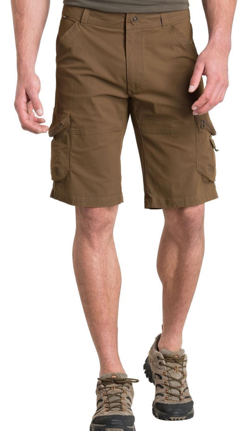 Ambush Cargo Shorts, 12" Inseam - Mens - bison 1