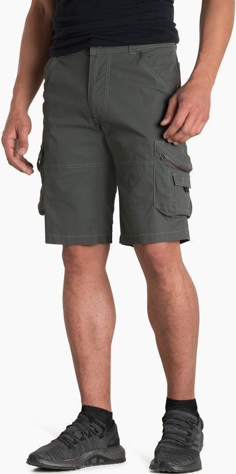 Ambush Cargo Shorts, 12" Inseam - Mens - carbon 1
