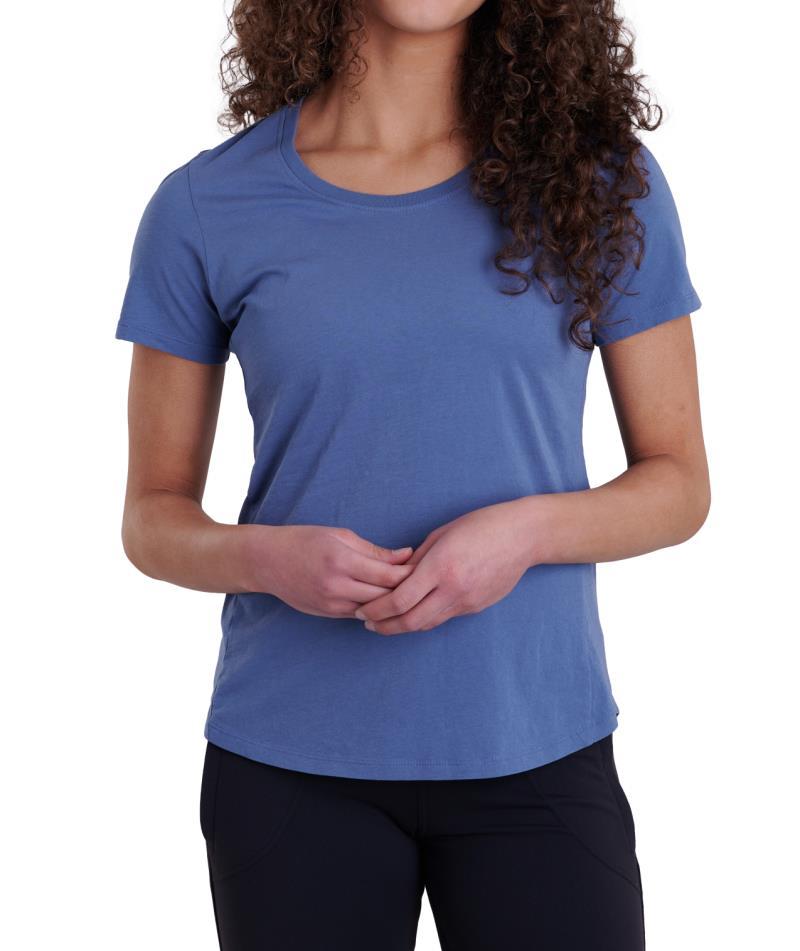 Arabella Scoop SS - Womens - Flint Blue 1