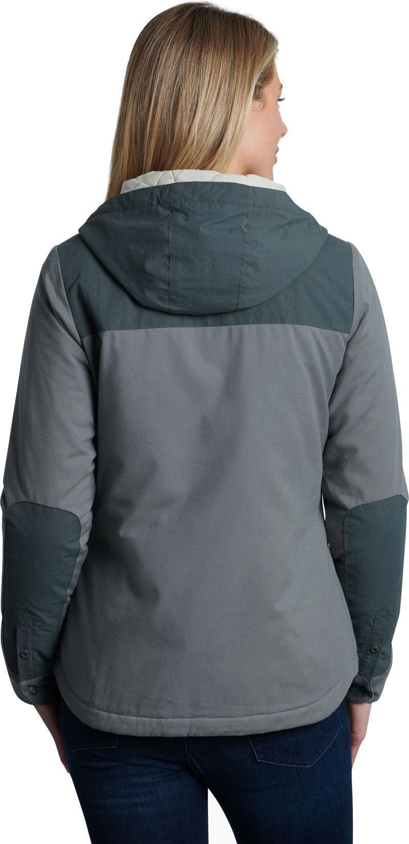 Artisan Hooded Shirt Jacket - Womens - Sagebrush 2