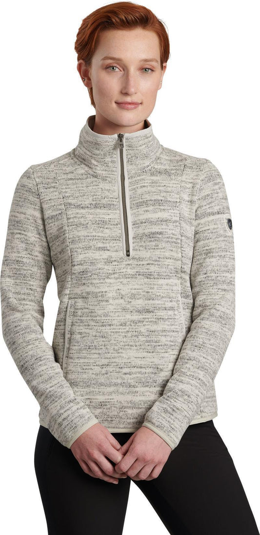 Ascendyr 1/4 Zip - Womens - Ash 1