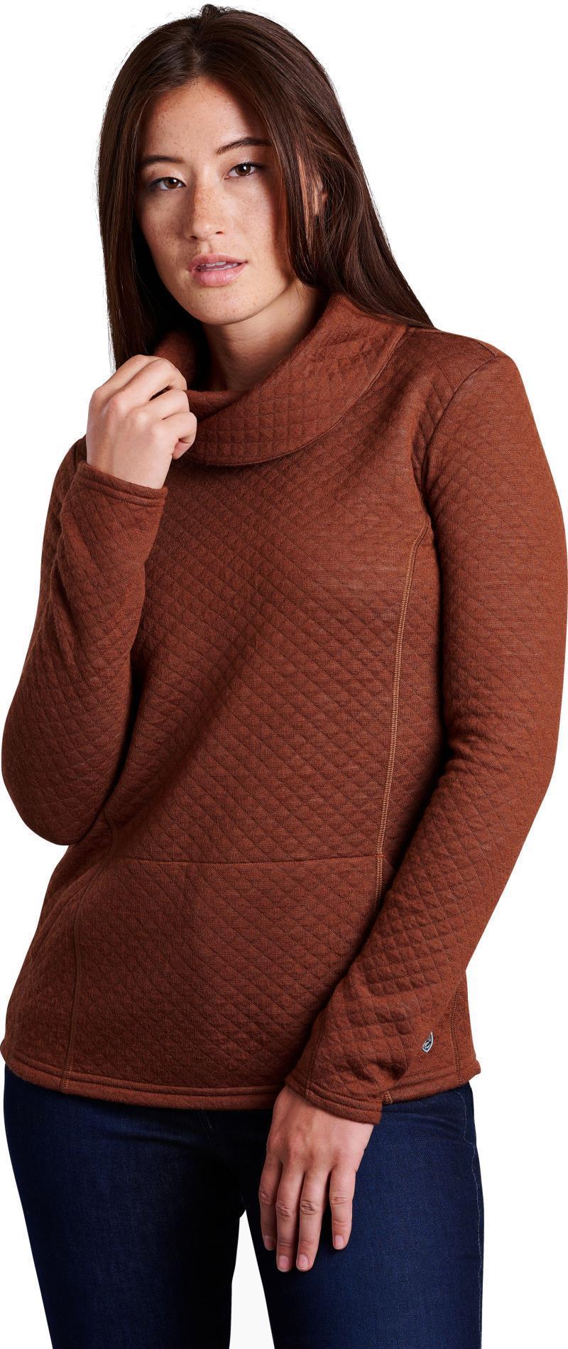 Athena Pullover - Womens - Cinnamon 1