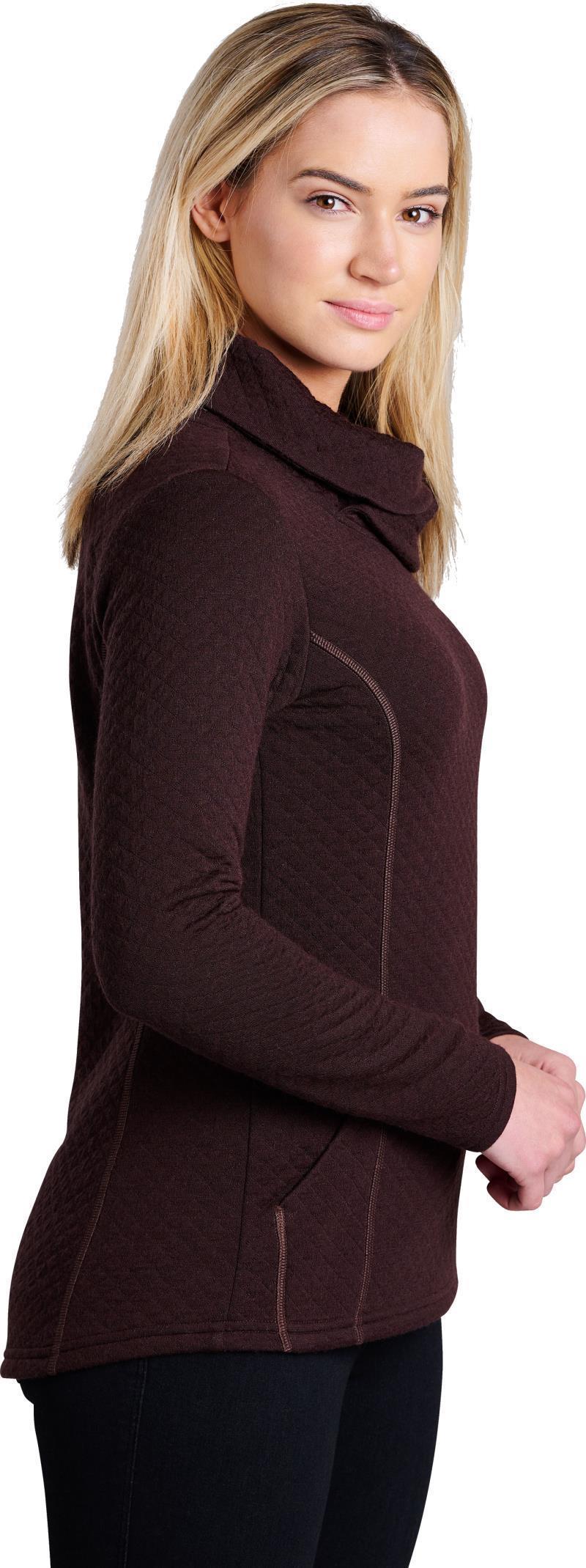 Athena Pullover - Womens - Ganache 3