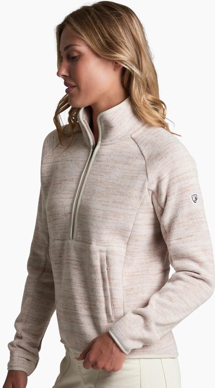 Avaline 1/4 Zip - Womens - natural 1