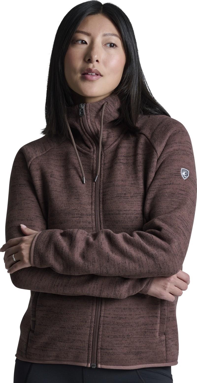 Avaline Hoody - Womens - coffee 1