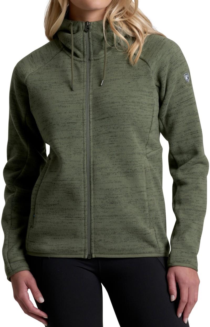 Avaline Hoody - Womens - soft pine 1
