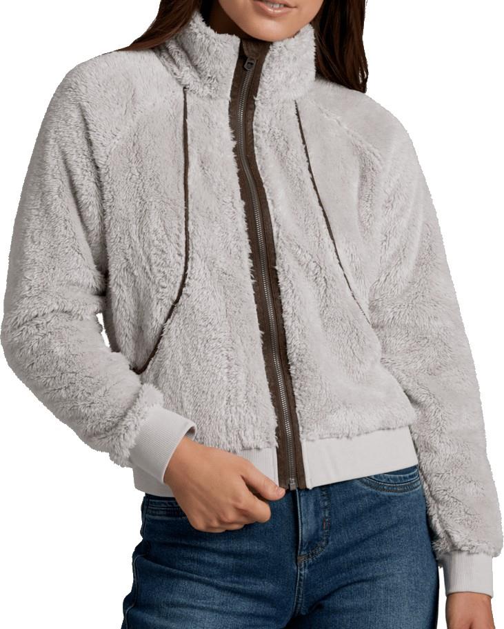 Avina Flight Jacket - Womens - stone 1