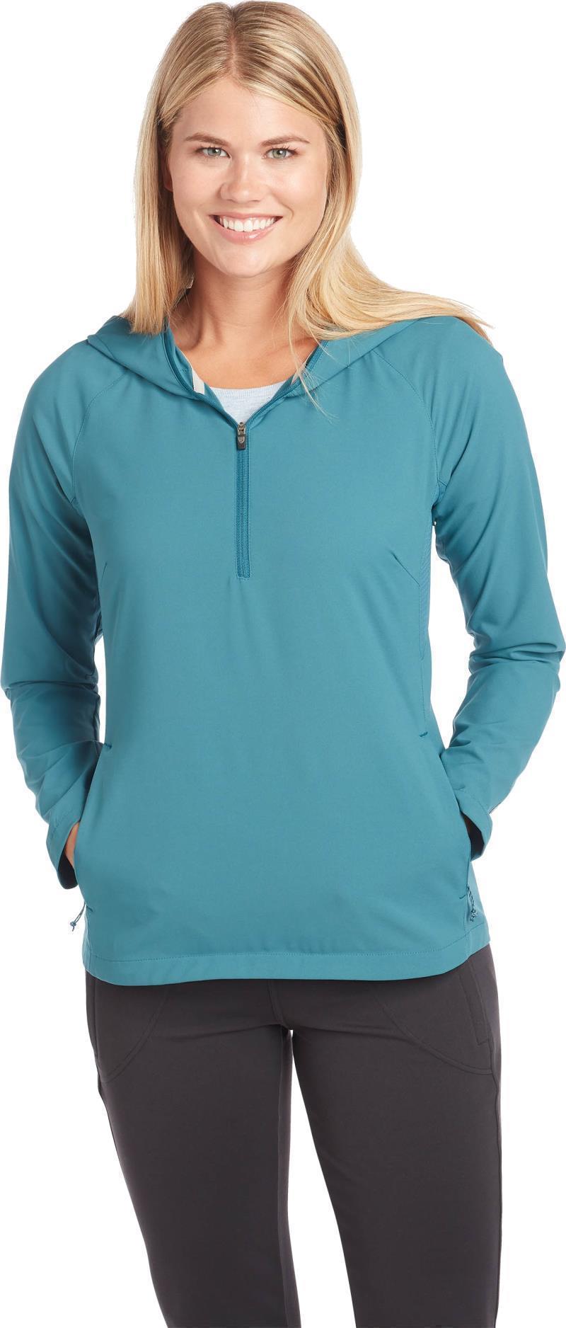 Bandita 1/2 Zip Pullover - Womens - Lagoon 1