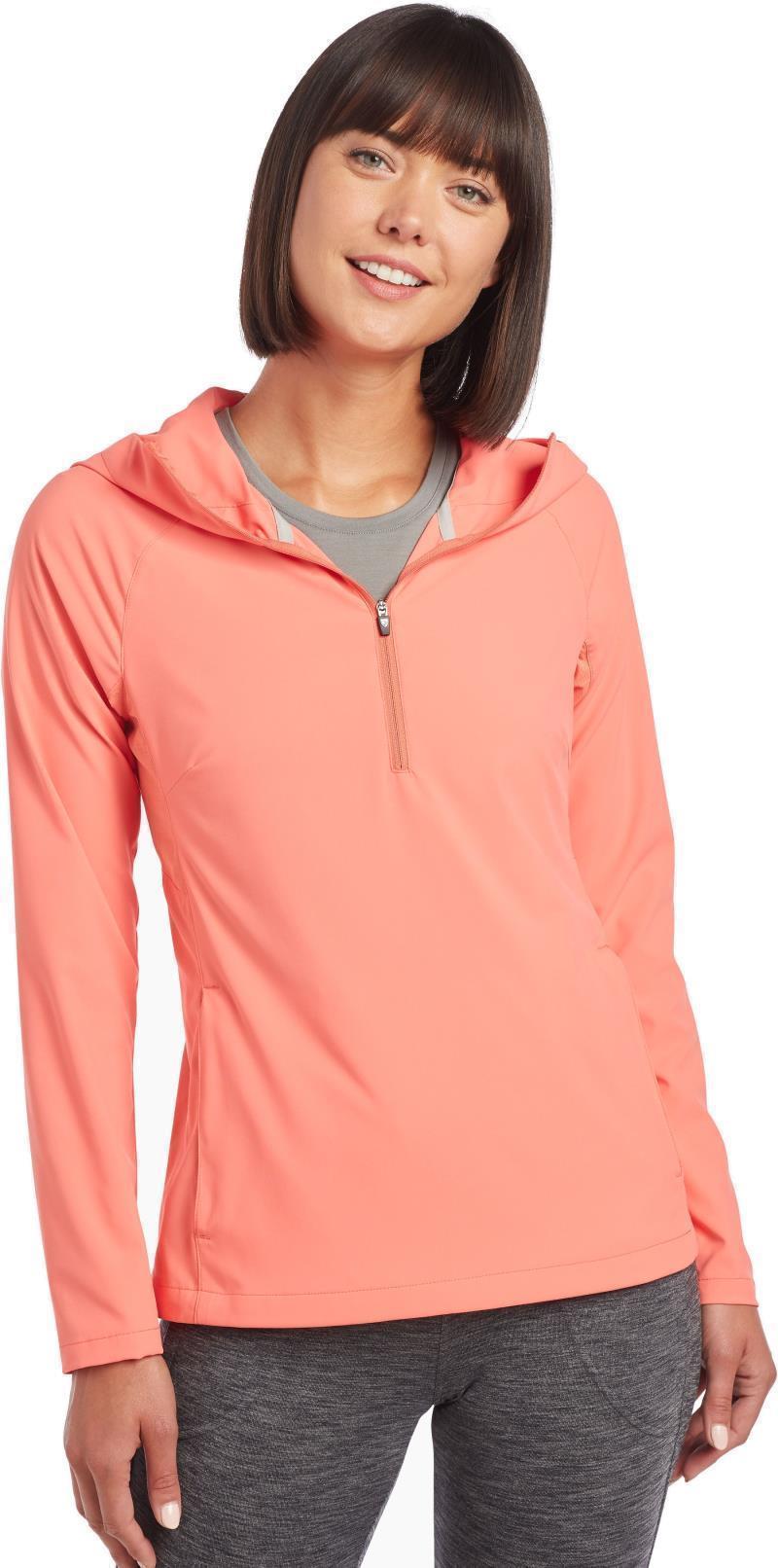 Bandita 1/2 Zip Pullover - Womens - Papaya 1