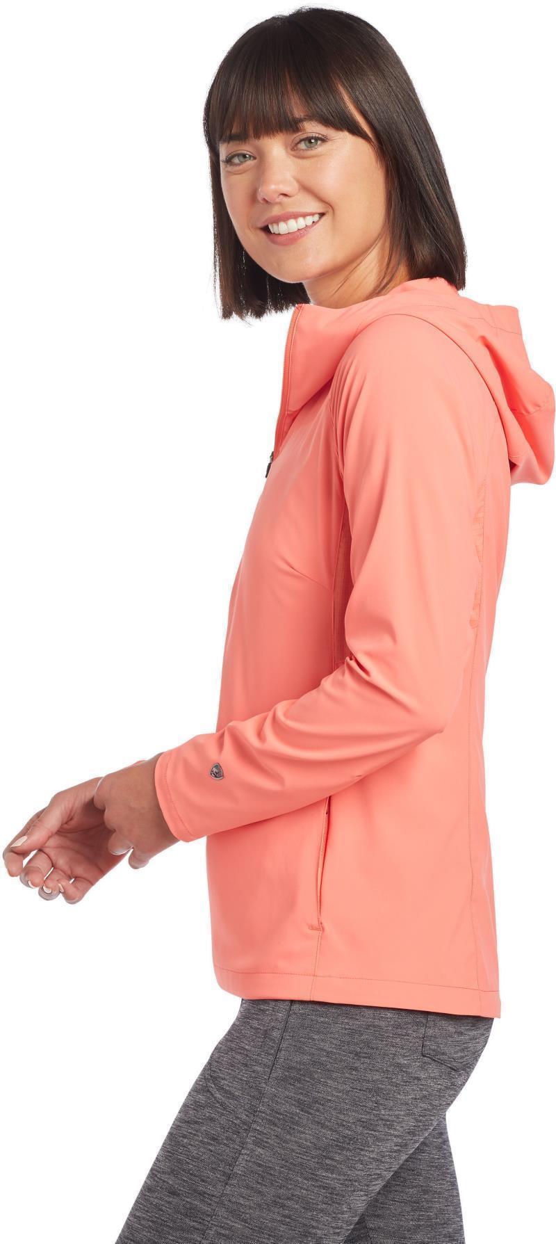 Bandita 1/2 Zip Pullover - Womens - Papaya 3