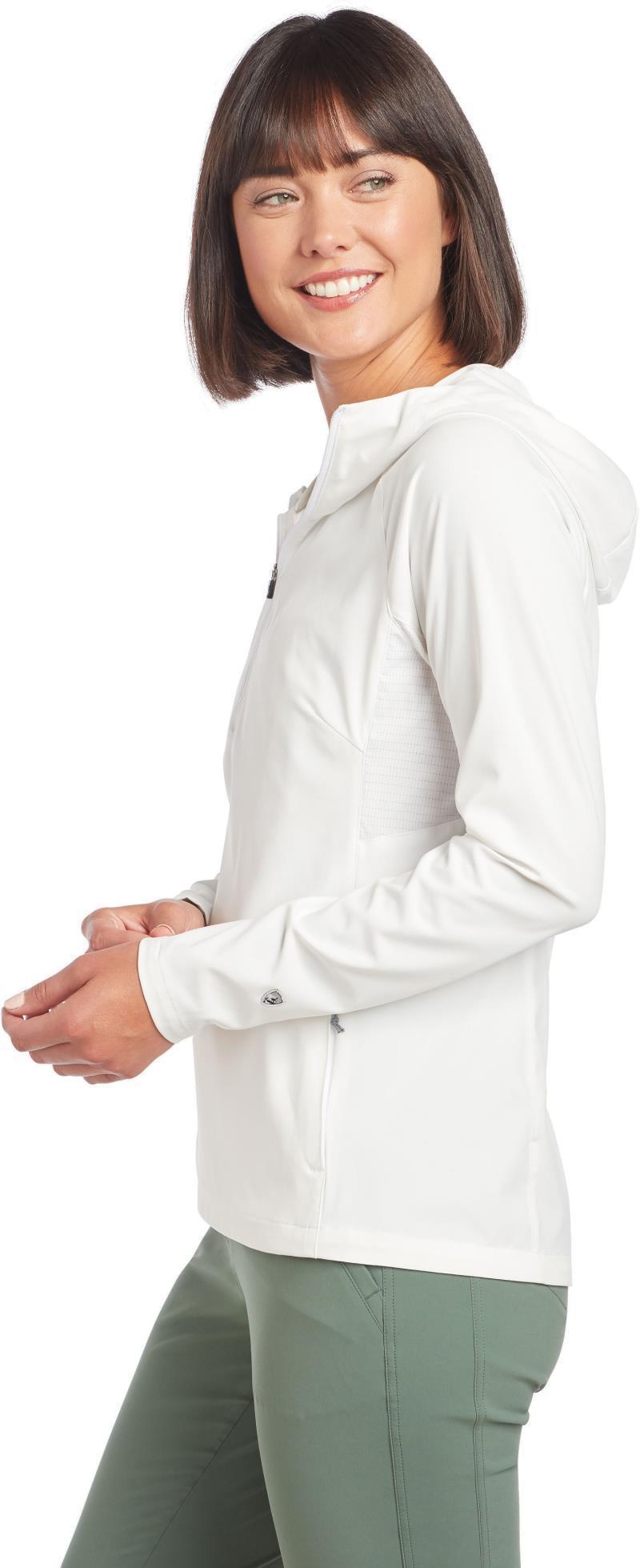 Bandita 1/2 Zip Pullover - Womens - White 3