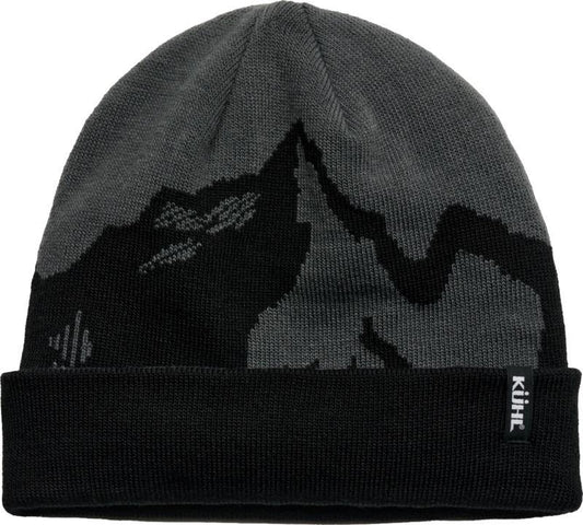 Born In The Mountains Beanie - koal 1