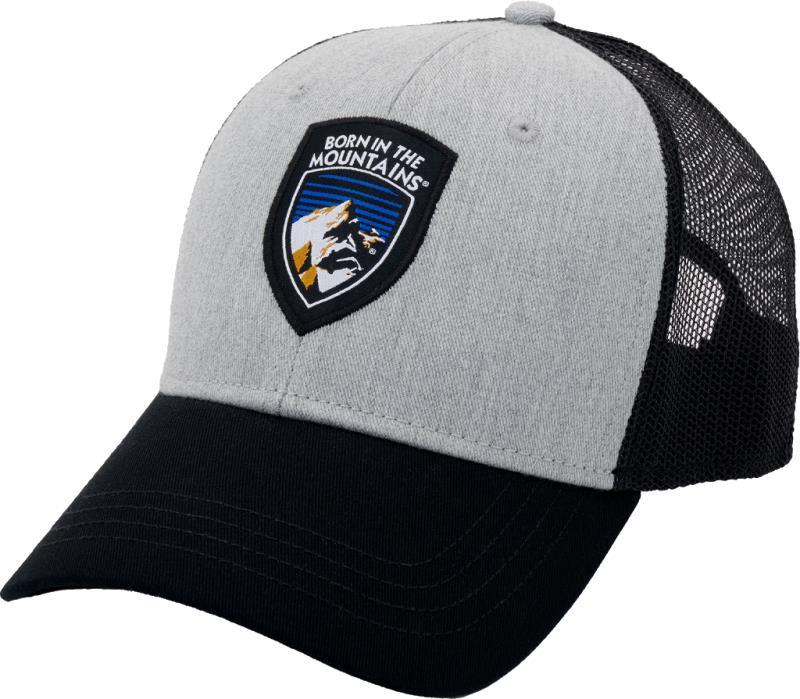 Born Trucker - heather grey / raven 1