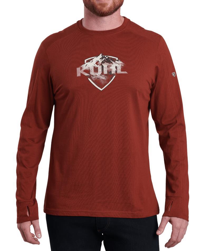 Born in the Mountains LS - Mens - Cayenne 1