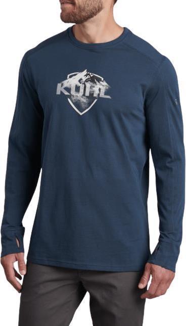 Born in the Mountains LS - Mens - Pirate Blue 1