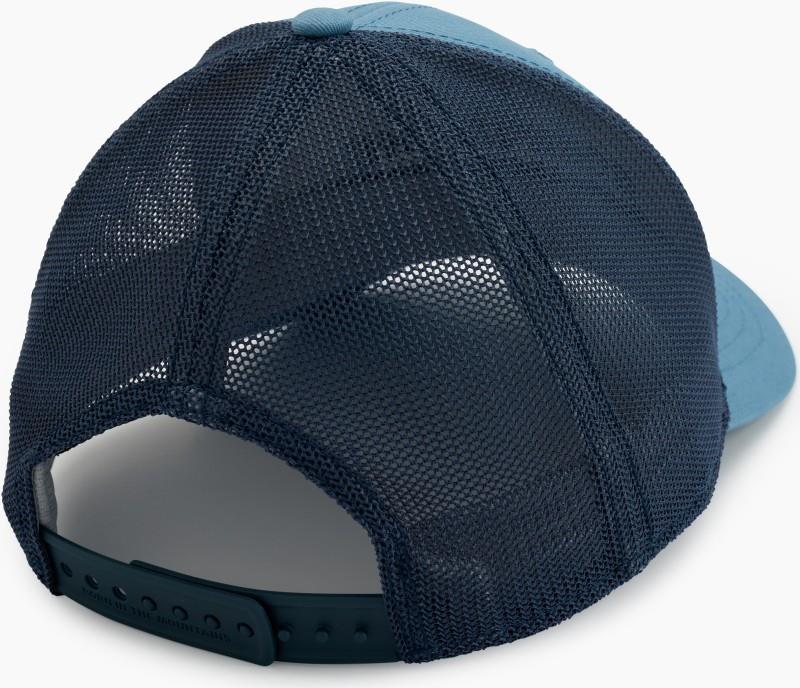 Born in the Mountains Trucker Hat - alpine lake 1