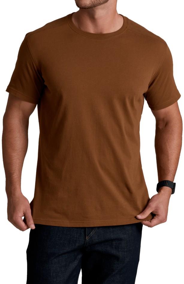 Bravado SS T-Shirt - Mens - saddle brown 1