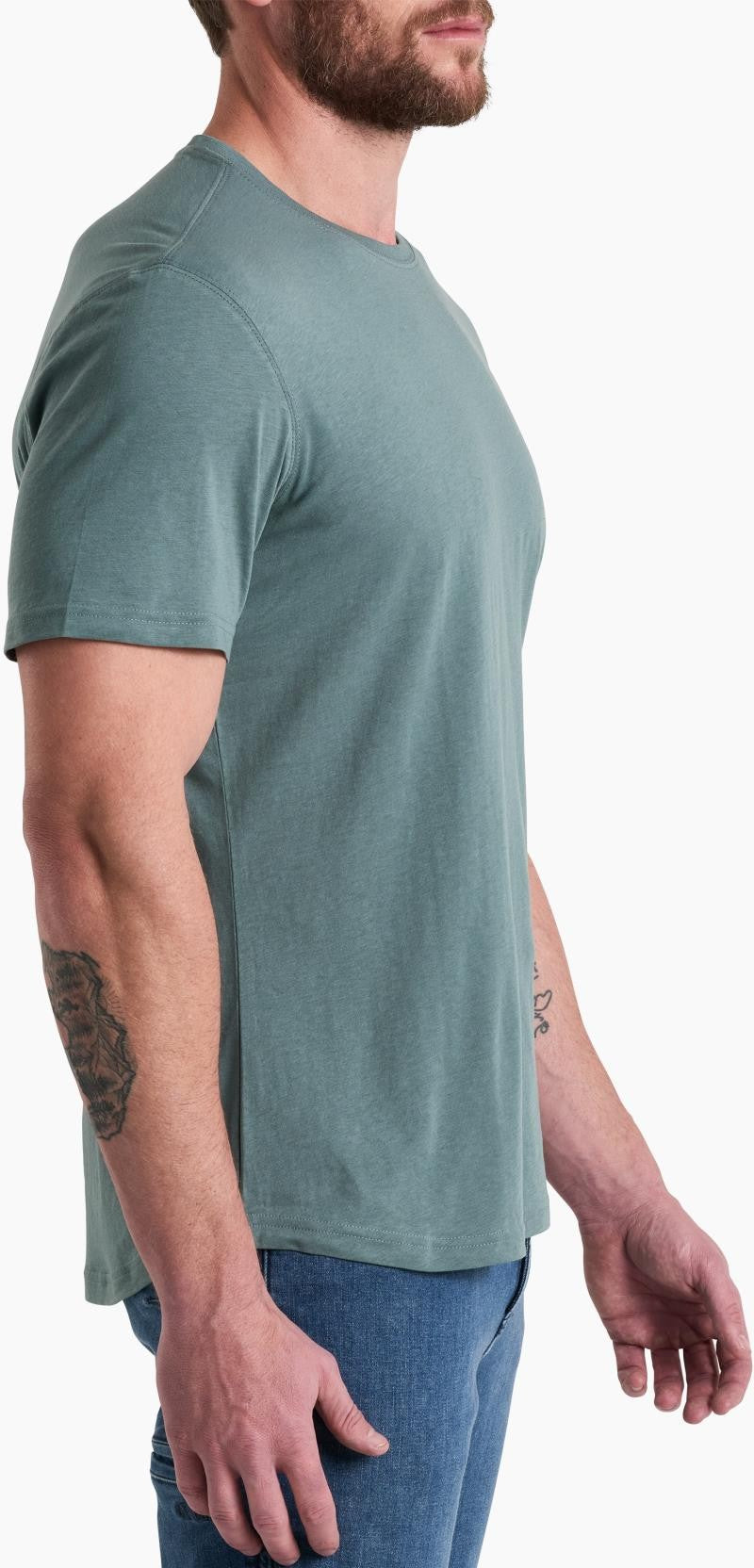 Brazen KUHLDRY Curved Crew - Mens - blue alloy 1
