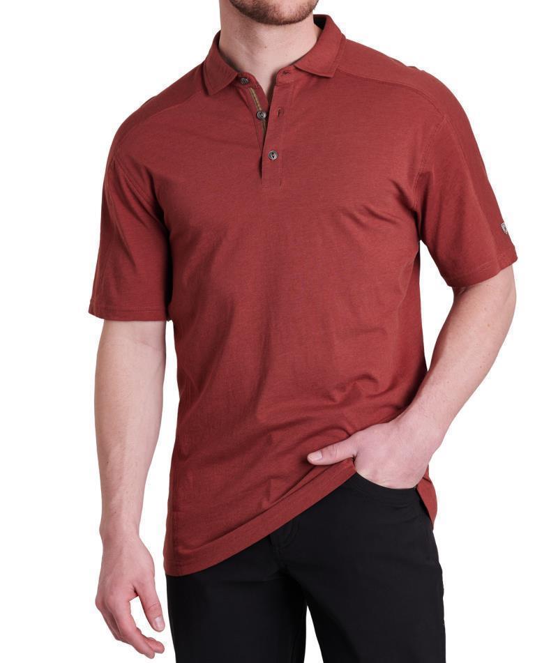 Brazen KUHLDRY Polo - Mens - Sundried Tomato 1