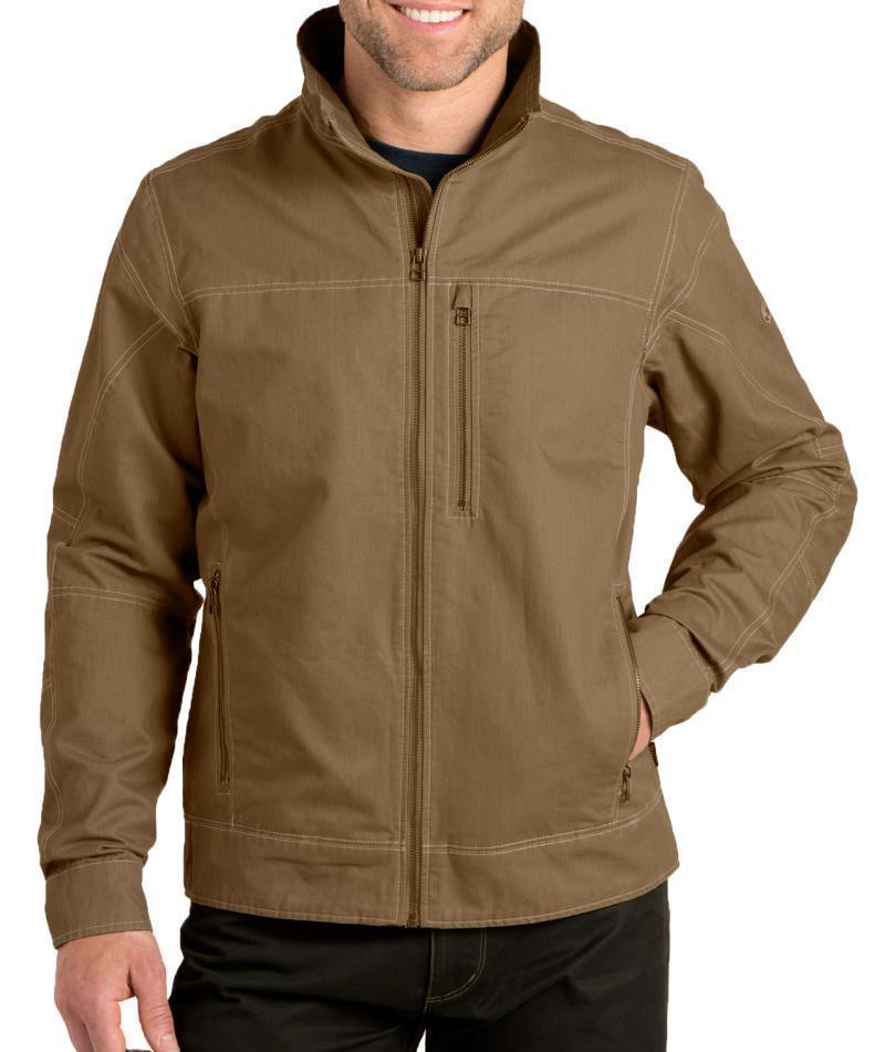 Burr Jacket - Mens - Khaki 1