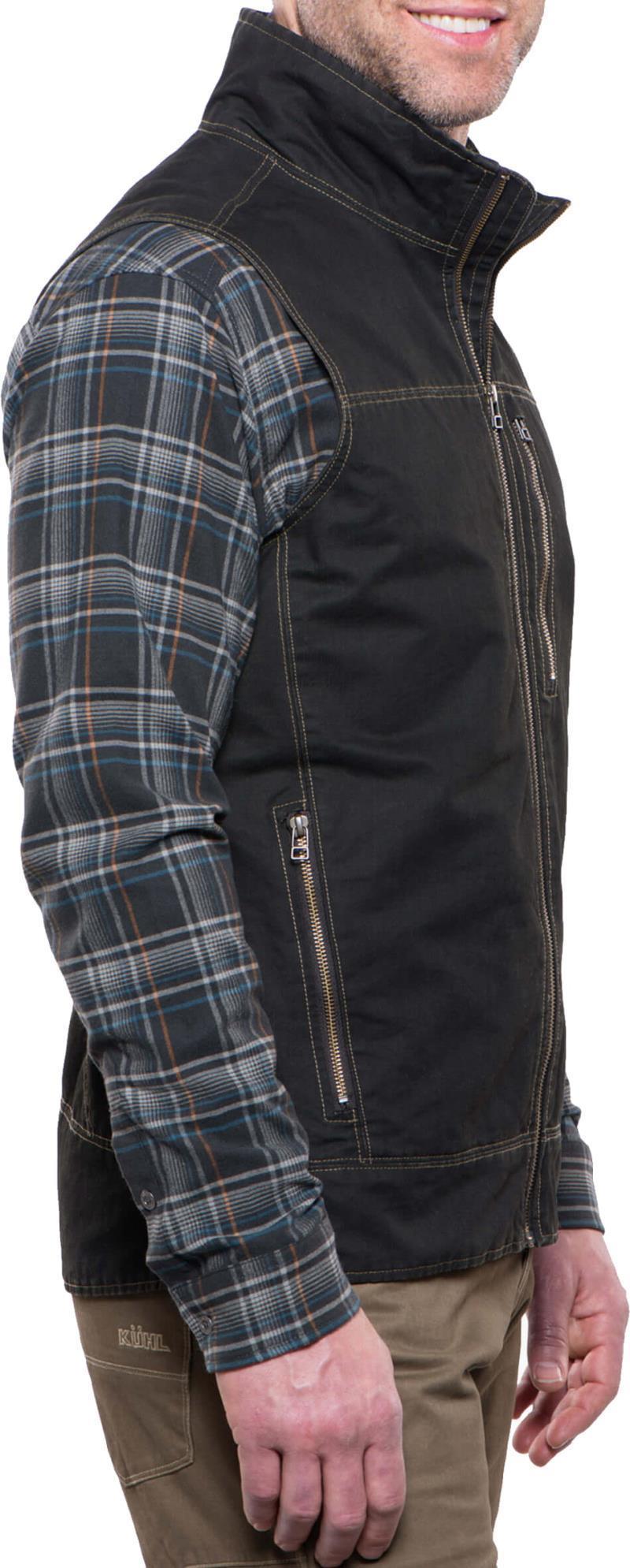 Burr Vest - Mens - Espresso 3