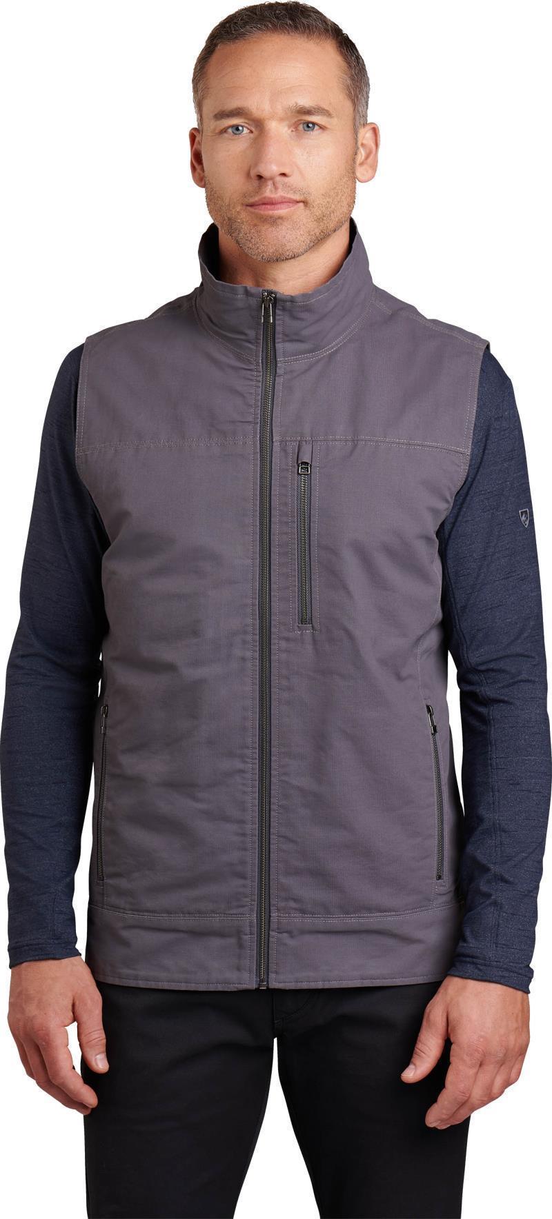 Burr Vest - Mens - Forged Iron 1