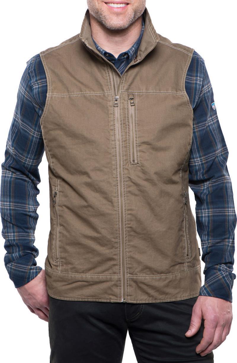 Burr Vest - Mens - Khaki 1