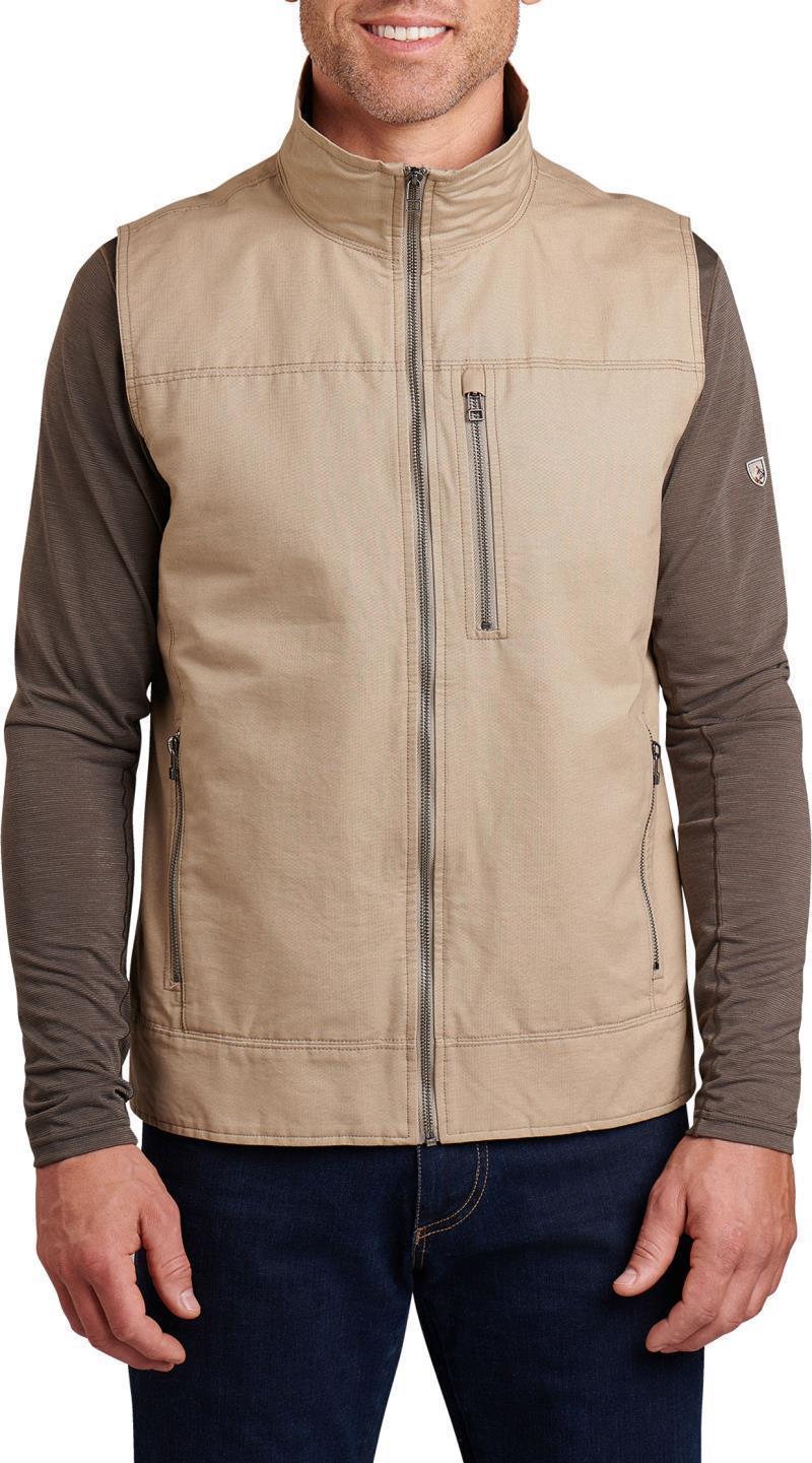 Burr Vest - Mens - Sand Dune 1