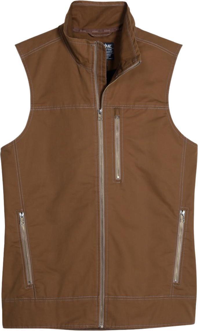 Burr Vest - Mens - Teak 1