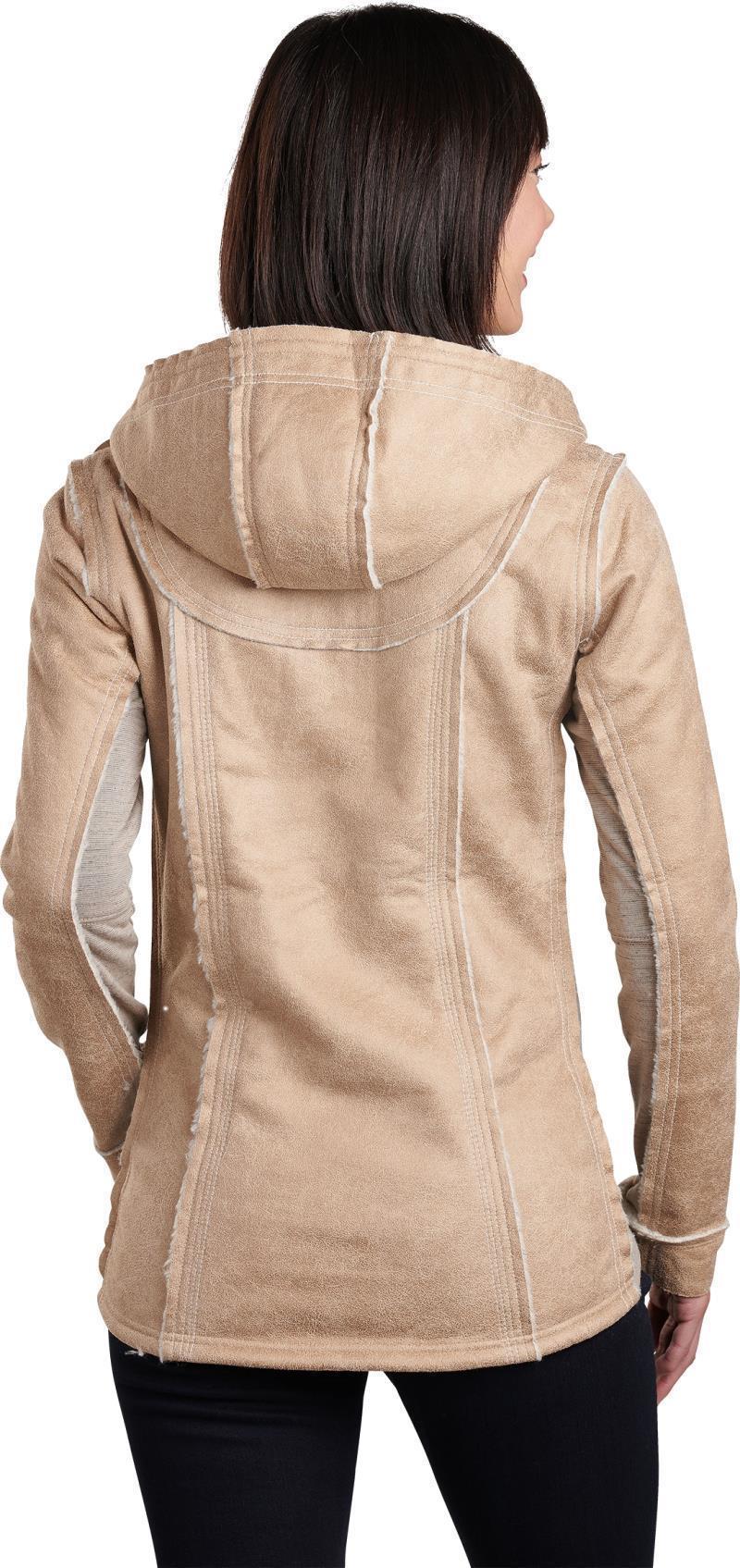 Dani Sherpa Jacket - Womens - Almond 2