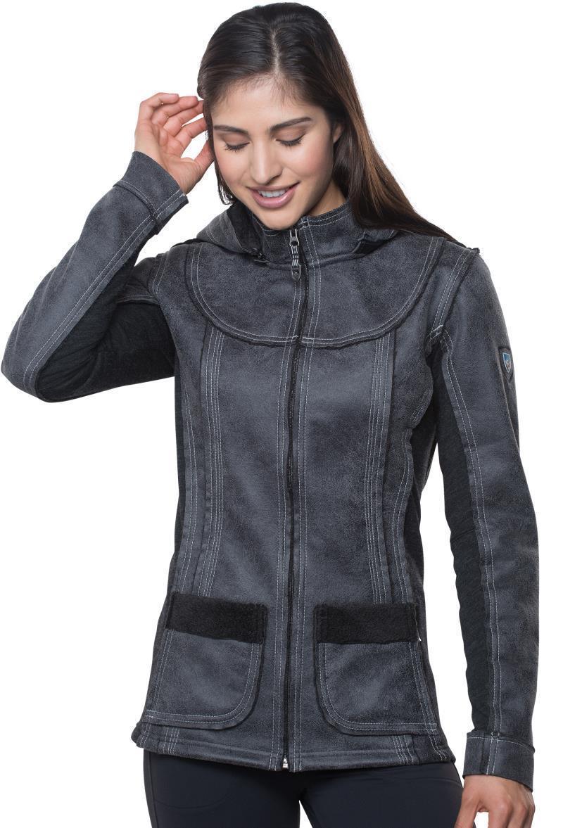 Dani Sherpa Jacket - Womens - Raven 1