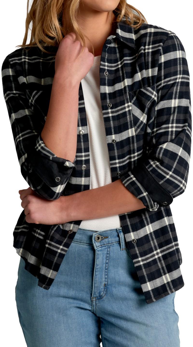 Darcy Flannel - Womens - raven 1
