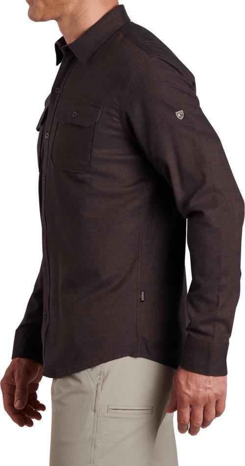 Descendr Flannel LS - Mens - black coffee 1
