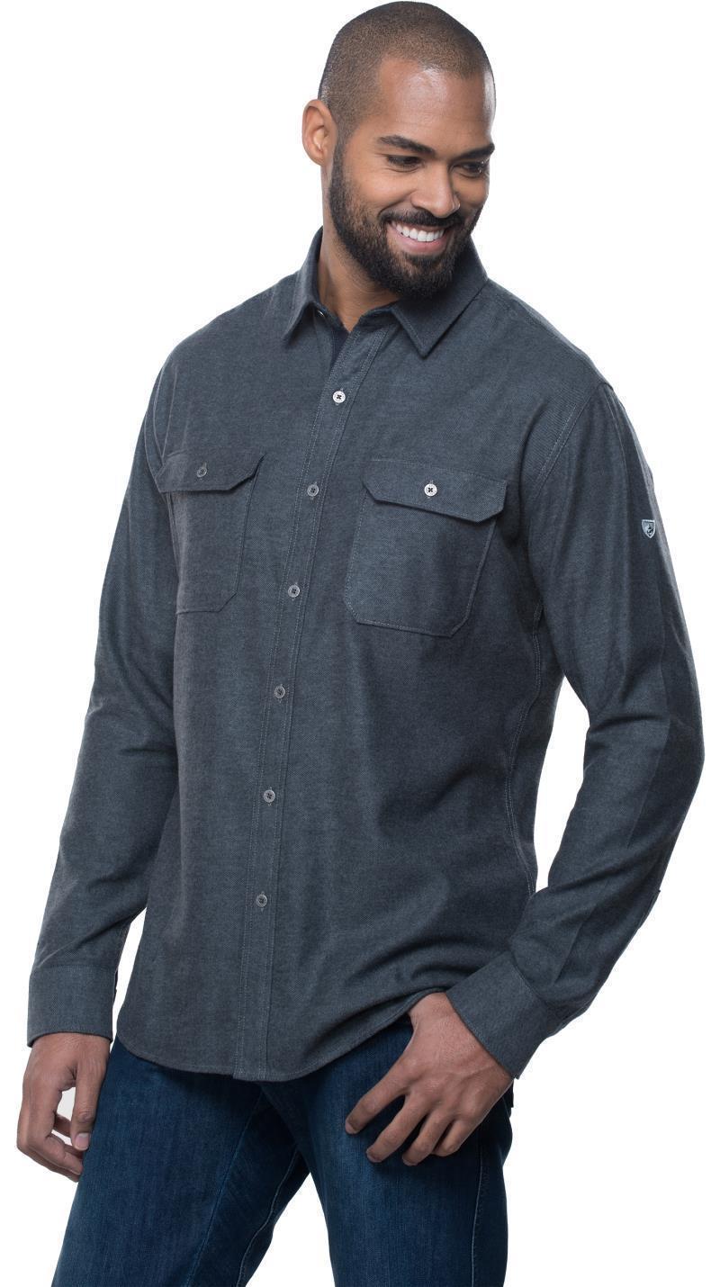 Descendr Flannel LS - Mens - boulder 1