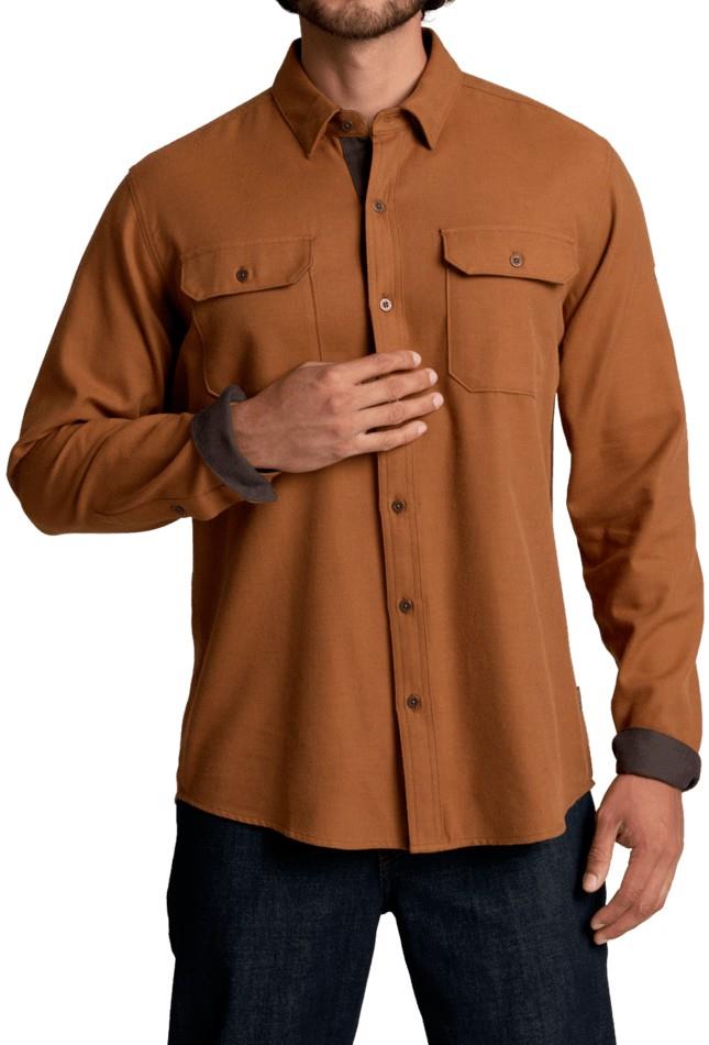 Descendr Flannel LS - Mens - burnt copper 1