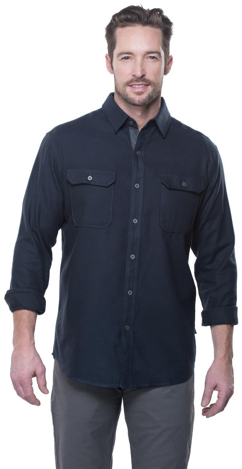 Descendr Flannel LS - Mens - mutiny blue 1