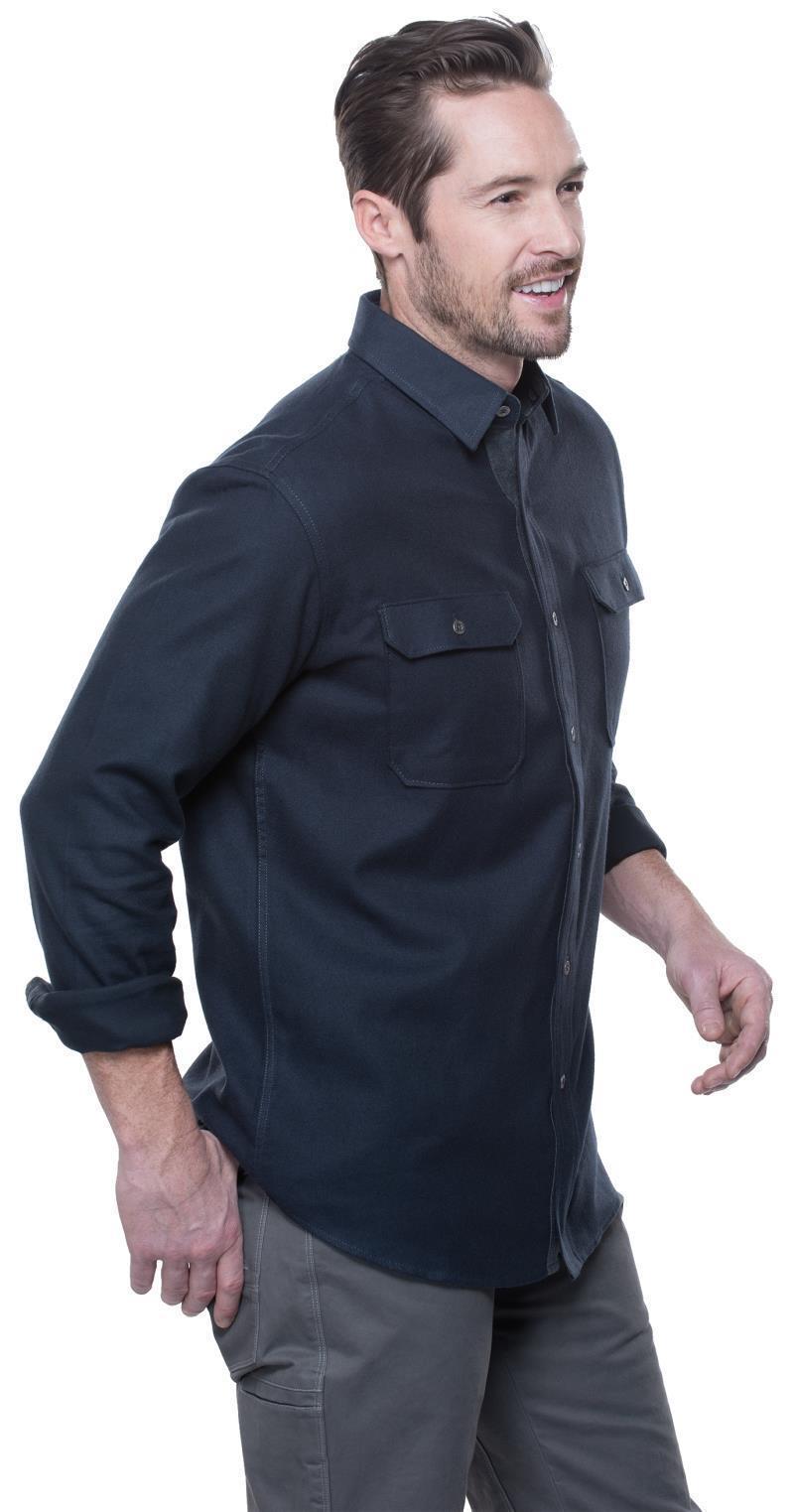 Descendr Flannel LS - Mens - mutiny blue 1