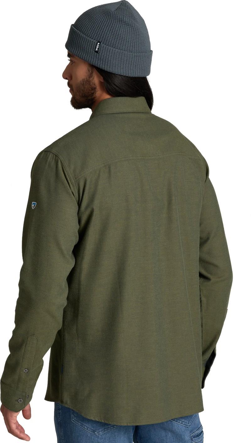 Descendr Flannel LS - Mens - olive night 1