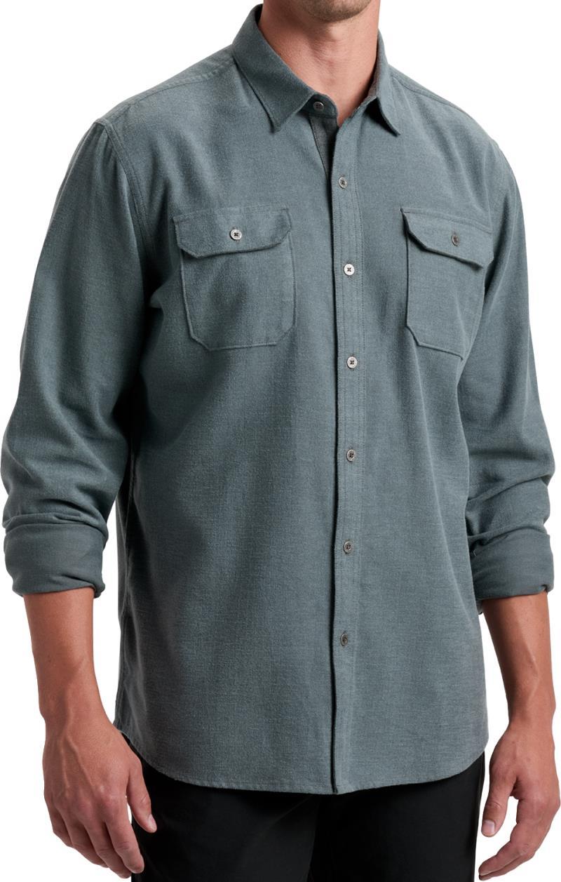 Descendr Flannel LS - Mens - overcast 1