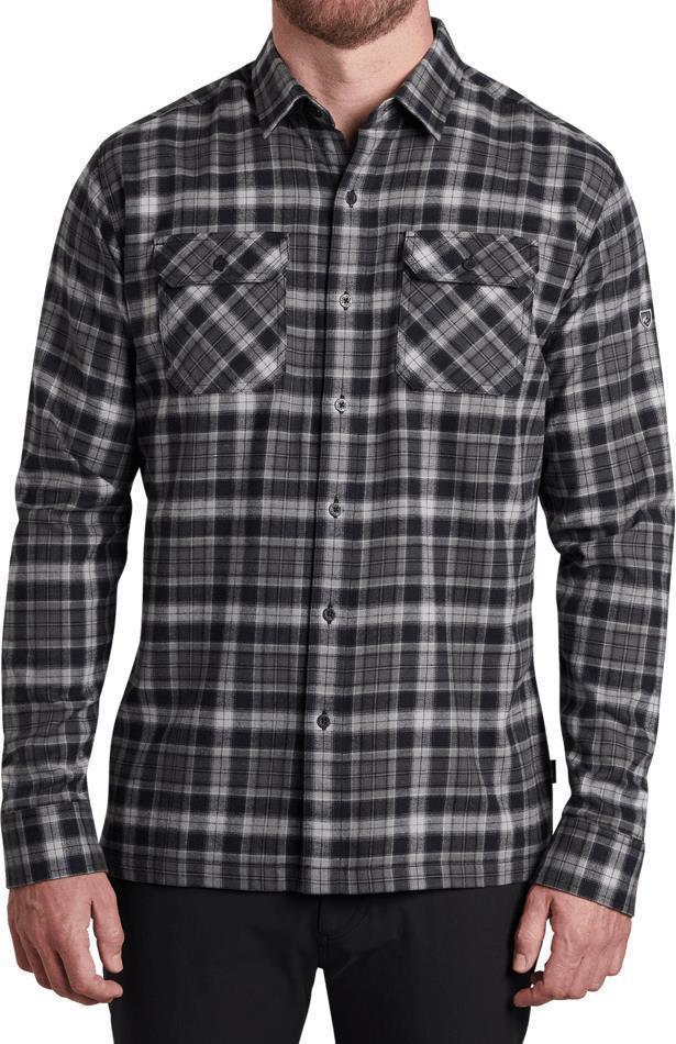 Dillingr Flannel LS - Mens - Black Sage 1