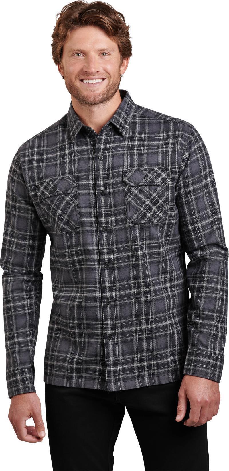 Dillingr Flannel LS - Mens - Damascus Steel 1