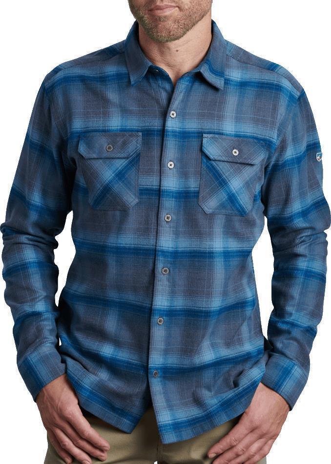 Dillingr Flannel LS - Mens - Ocean Depths 1