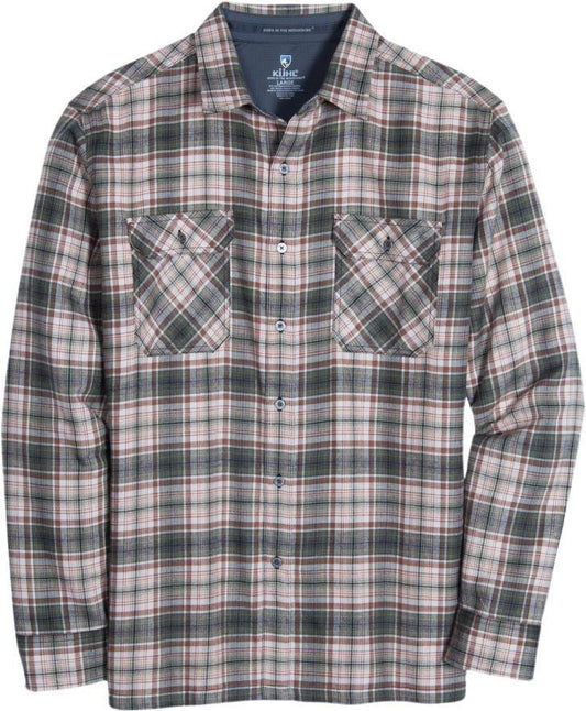 Dillingr Flannel LS - Mens - Olive 1