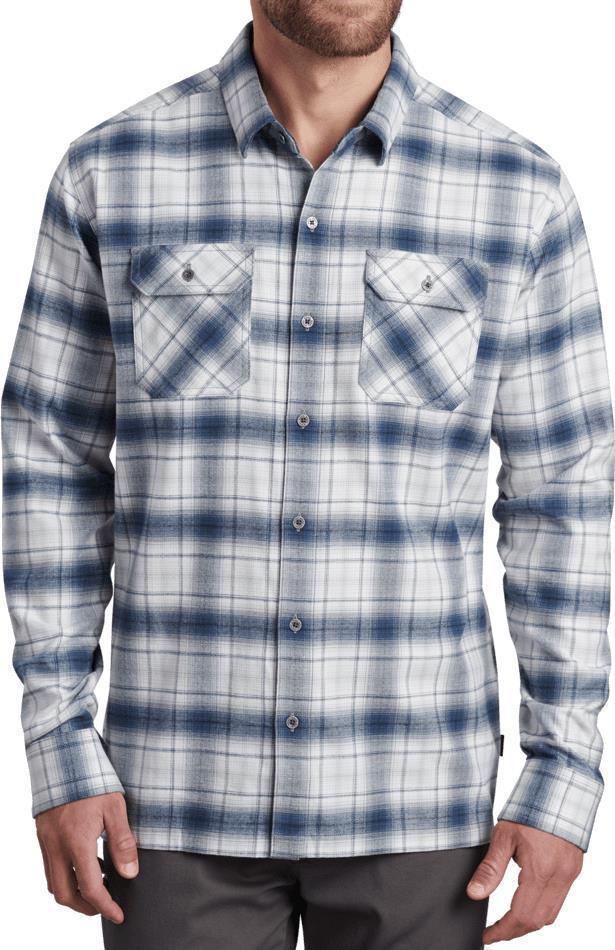 Dillingr Flannel LS - Mens - Overcast 1